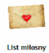 List miłosny