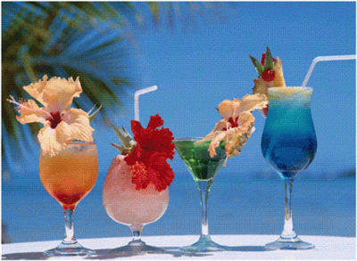 Cocktail exotique