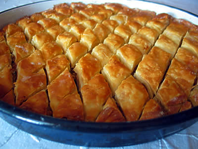 Baklava ev baklavası