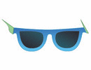Blue Retro Specks