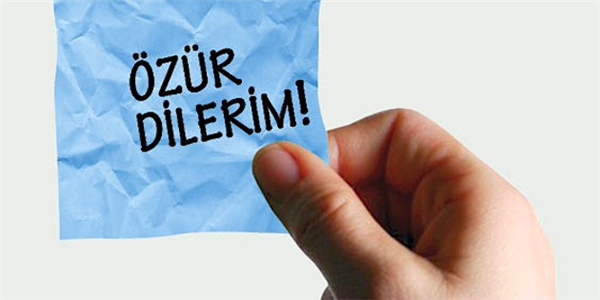 Özür Dilerim