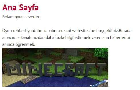 Site adminliği 1 hafta