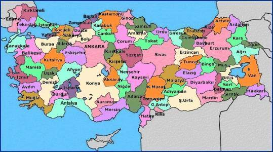 Türkiyenin Hangi Şehrine Aitsin 