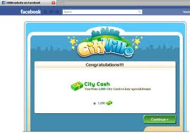 1000 free cityville cash by zynga
