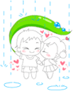 Raining