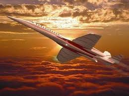 Bir Concord Jet Uçağı!