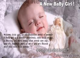 bith of a baby girl