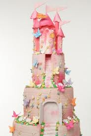 Butterfly Castle Cake