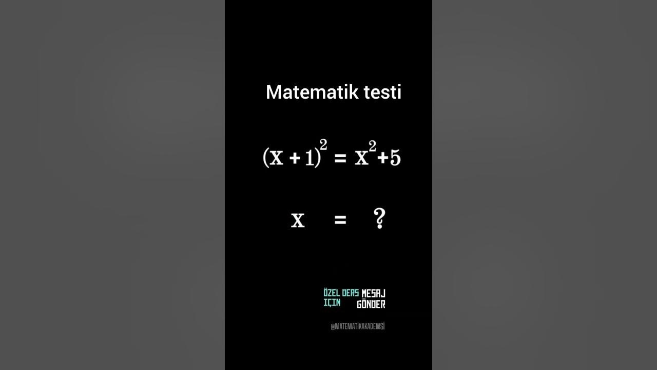Matematik testi