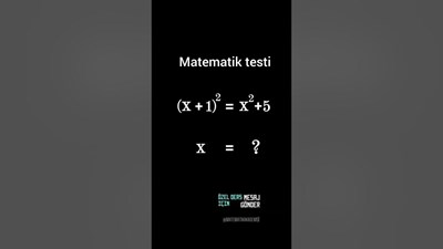 Matematik testi