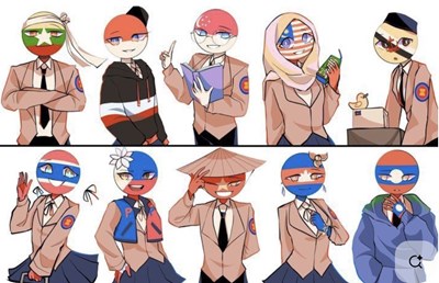 Siapa kamu di Countryhumans?(Asean only) 
