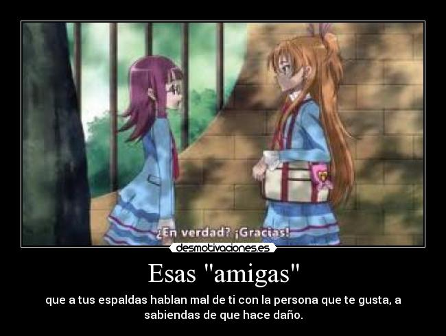 ¿Hablan Mal De Vos A Tus Espalda