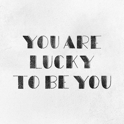 are you lucky??