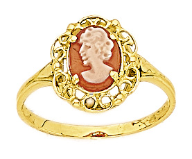 Bague camée