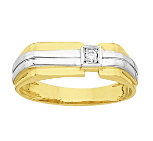 chevaliere diamant