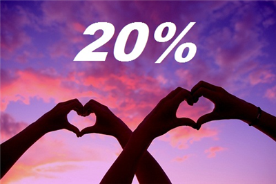 20%