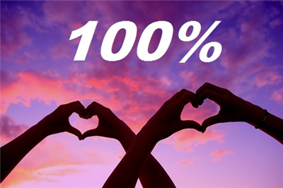 100%