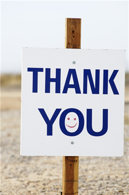 thank you post