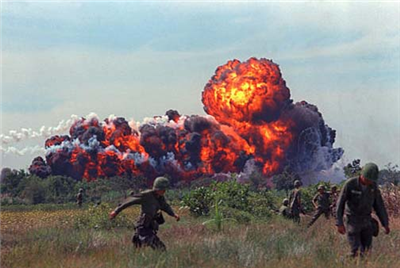 napalm strike