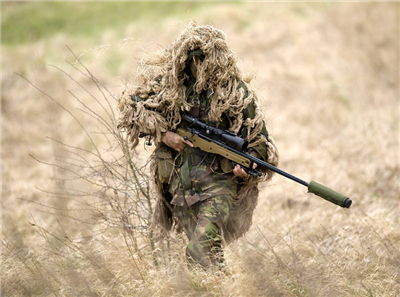 ghillie sniper
