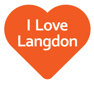 Love Langdon Heart