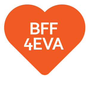BFF 4EVA Heart