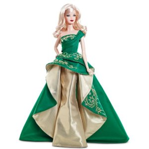 holiday barbie doll