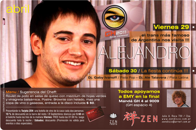 Alejandro de GH en Zen