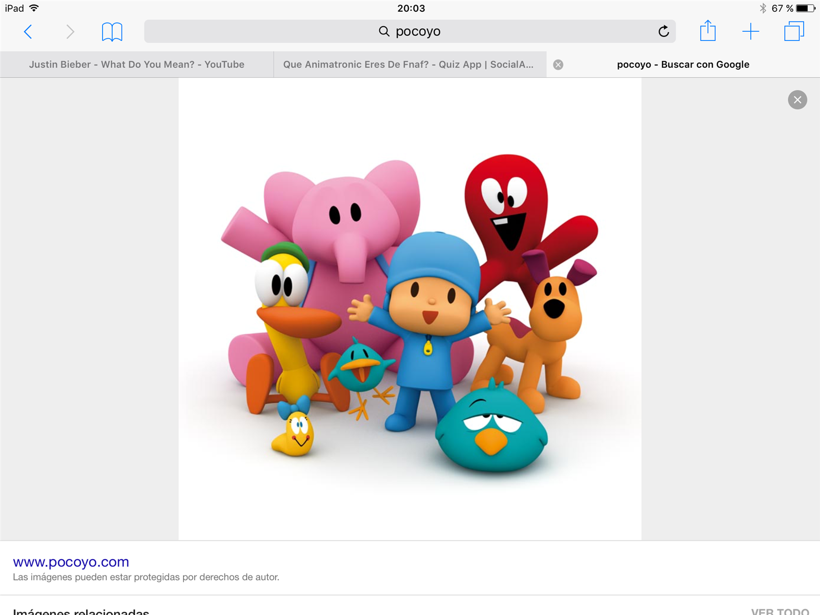 Que Personaje Eres De Pocoyo?