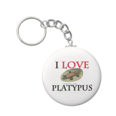 Platypus Keychain