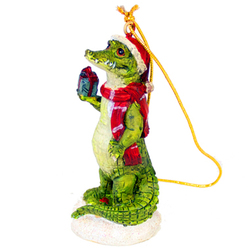 Crocodile Ornament