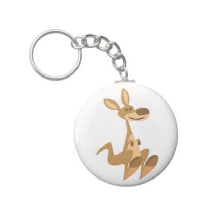 Kangaroo Key Ring