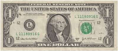 1 US Dollar