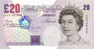 20 British Pound