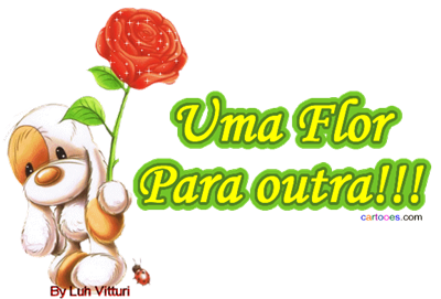 Uma flor para outra flor