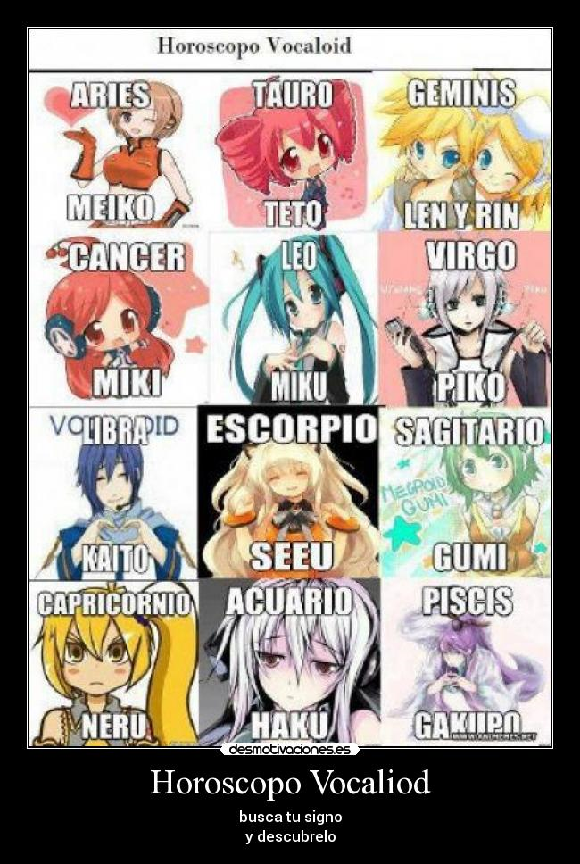 Que Vocaloid Eres 