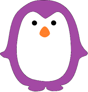 Purple Penguin