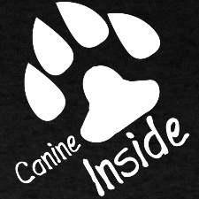 Canine Inside Sticker