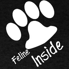 Feline Inside Sticker