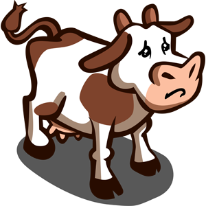 Farmville cow