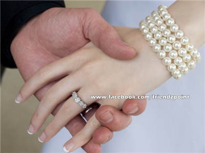 an engagement ring