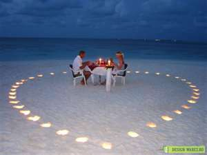 on a date
