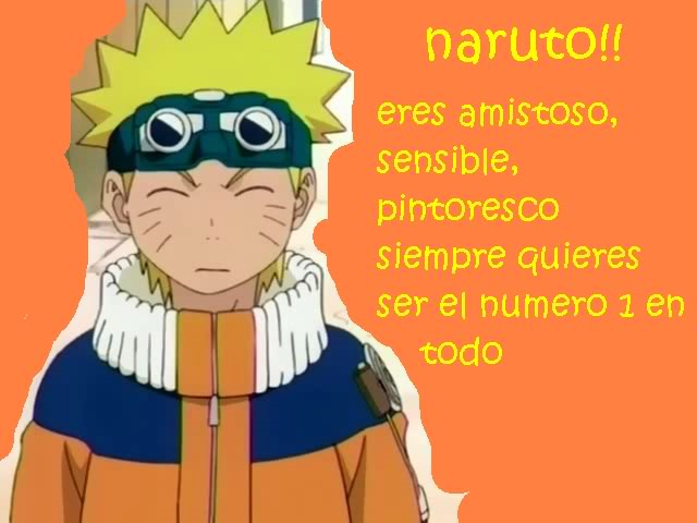 Que Personaje De Naruto Eres 
