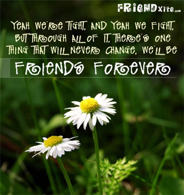 FRIENDS FOREVER