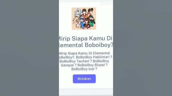 Mirip siapa kamu di elemental? 