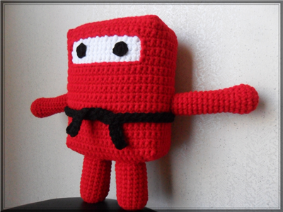 Red Ninja Plush
