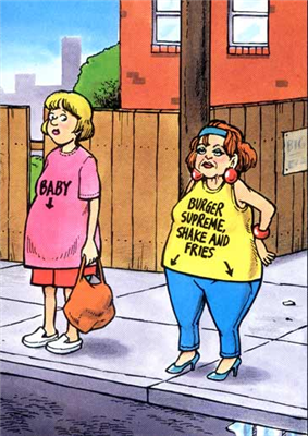 Burgers and fries