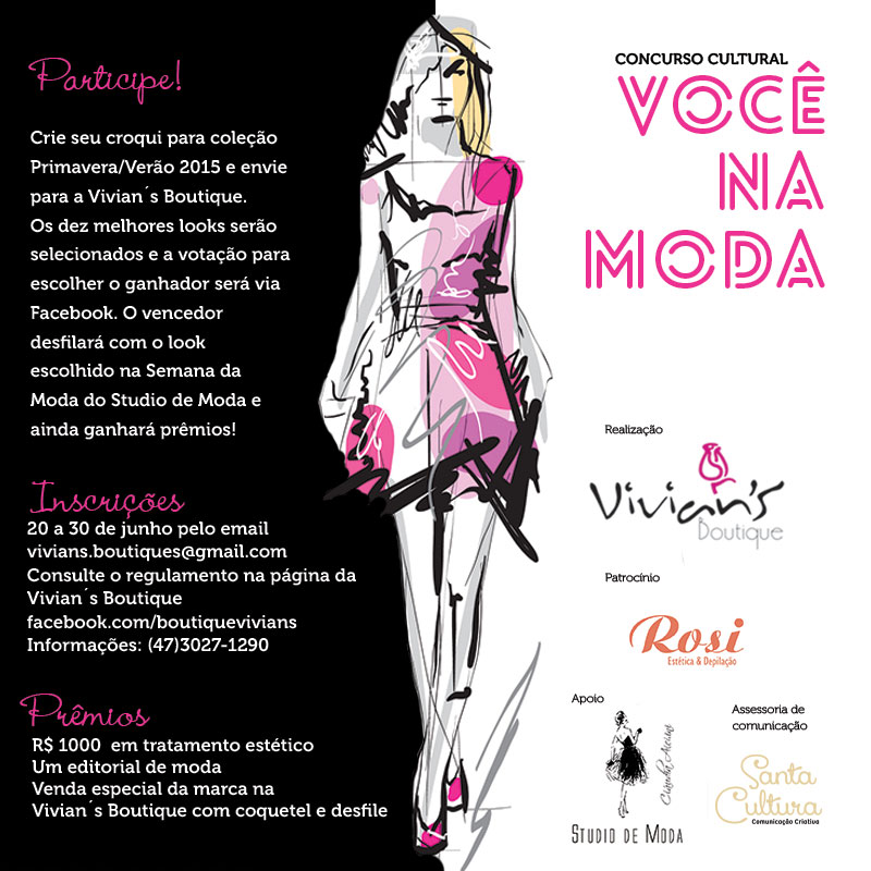 Concurso Cultural - Você Na Moda