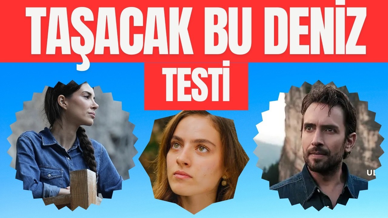 Tasacak bu deniz testi