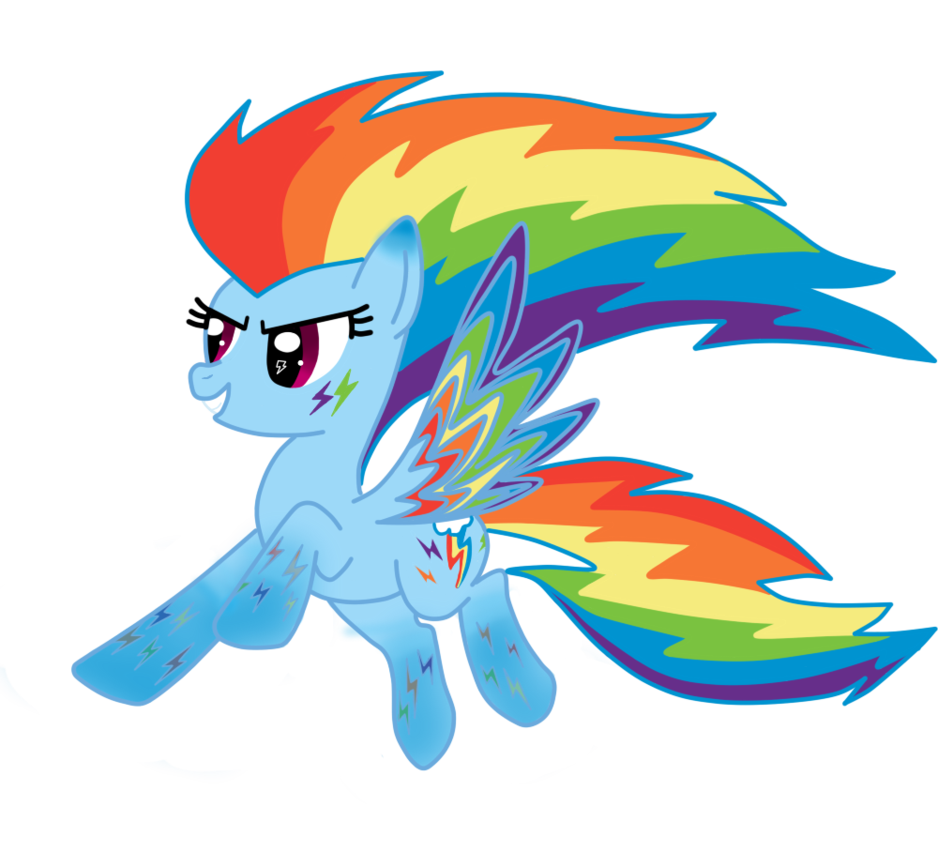 Mlp Karakteri Rainbow Dash Ye Ne